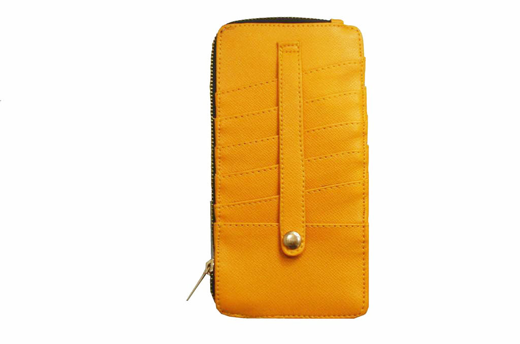 MIXMI DOUBLE SIDED WALLET (DARK YELLOW)