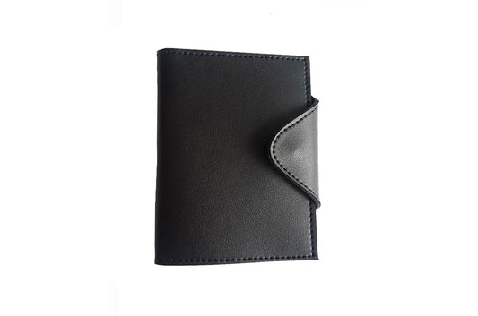 MIXMI QUATTRO PASSPORT WALLET (BLACK)