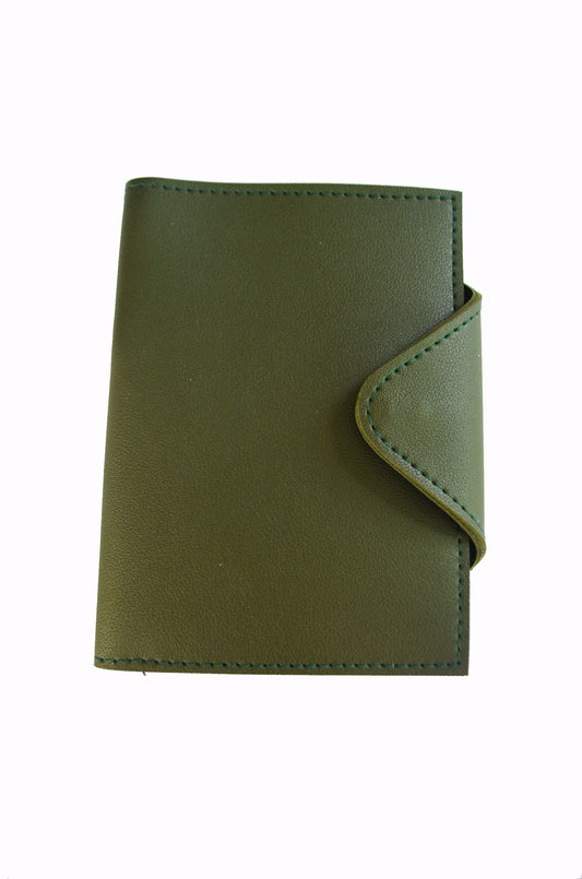 MIXMI QUATTRO PASSPORT WALLET (DARK GREEN)