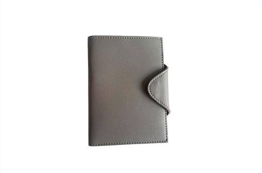 MIXMI QUATTRO PASSPORT WALLET (DARK GREY)