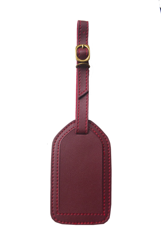 MIXMI LUCKY LUGGAGE TAG (DARK RED)