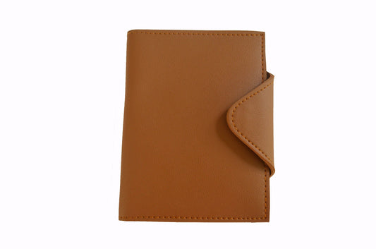 MIXMI Quattro Passport Wallet (Tan)