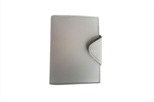 MIXMI QUATTRO PASSPORT WALLET (LIGHT GREY)