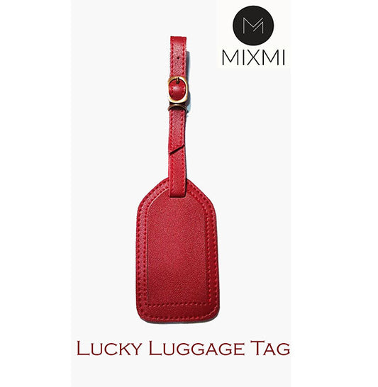 MIXMI LUCKY LUGGAGE TAG (RED)