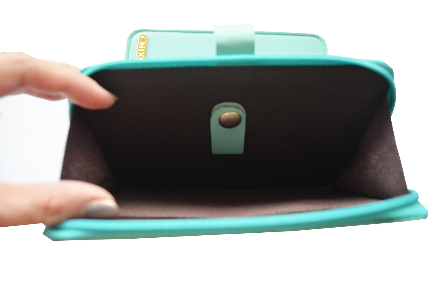 MIXMI SYDNEY PHONE & CARD WALLET (MINT GREEN)