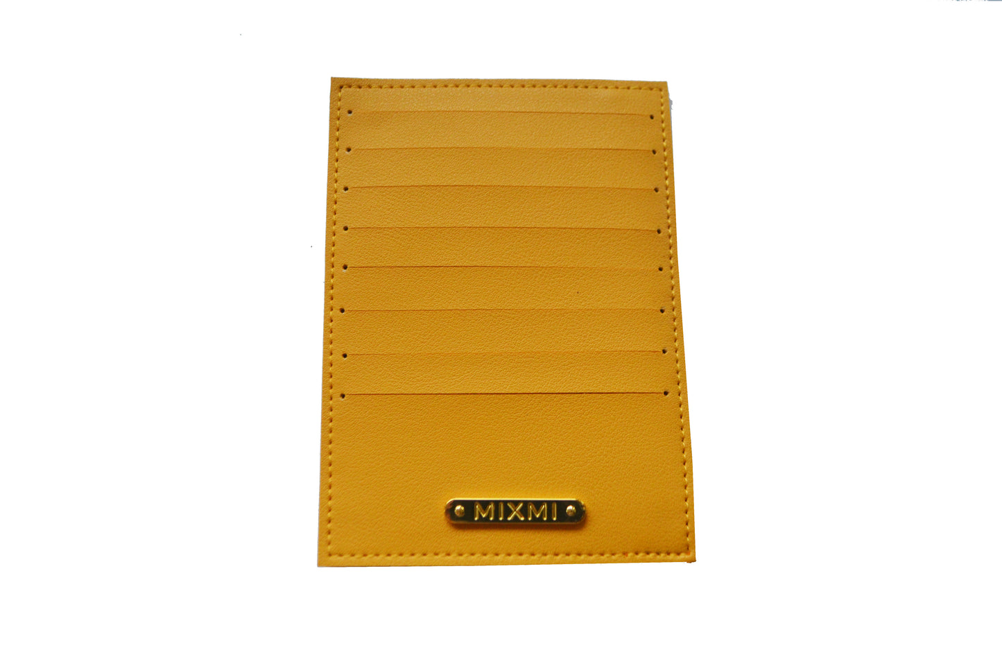 MIXMI SLIM ZEE CARD WALLET (YELLOW)