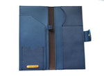MIXMI TOBY PASSPORT WALLET (NAVY BLUE)