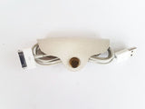 MIXMI LEATHER SKY EARPHONE CLIP (Pearlized White)