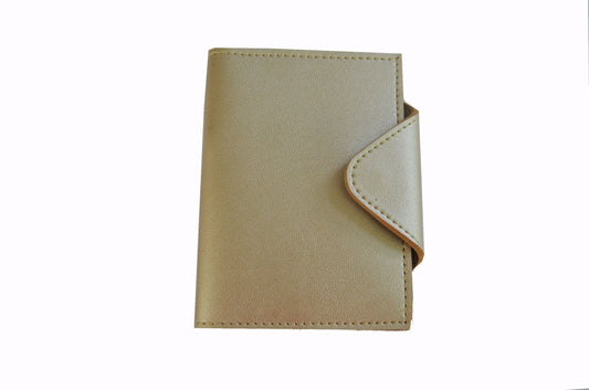 MIXMI Quatto Passport Wallet (Pearlized Gold)