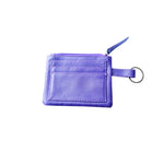 MIXMI Slim Zippered Wallet (Violet)